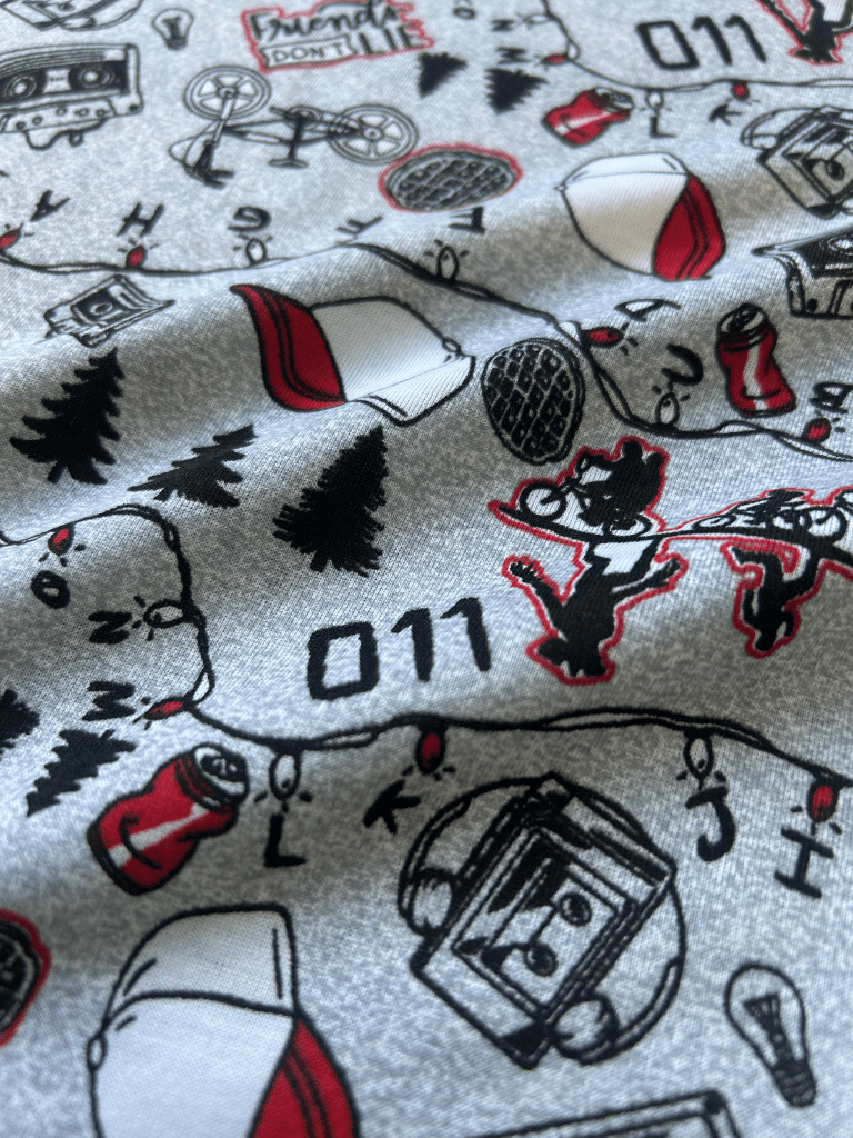 Malha Tecido Stranger Things